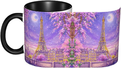 Paris Eiffel Tower Coffee Mug 11oz Mugs Ceramic Tea Cup Drinking Water Cups | - Image 4