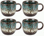 Ceramic Espresso Cups 5oz Small Modern Coffee Cup Thick Walled, Matcha Cups by Unknown