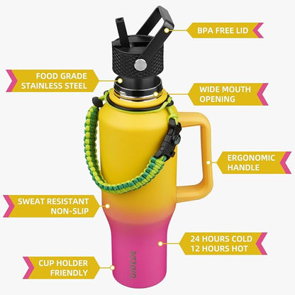 BJPKPK 40oz Insulated Water Bottle - Image 2