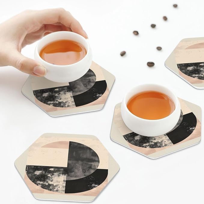 Minimal Abstract Shapes Print Coasters - Image 8