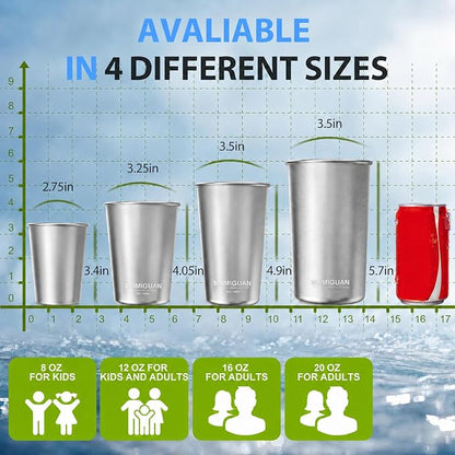 Stainless Steel Cups for Kids 12oz/350ml, Stainless Steel Tumbler | Kids Cups - Image 4