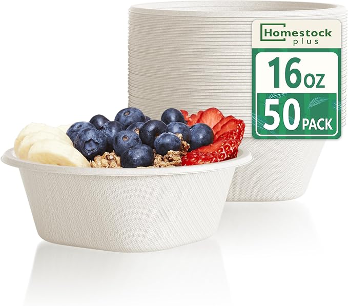 Disposable Bowls 16 Oz by Homestockplus