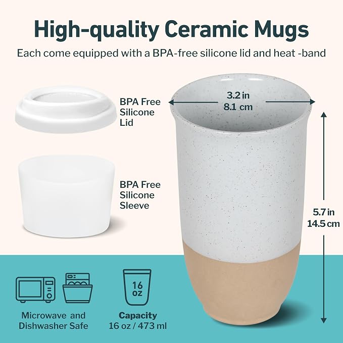 NOVA CERAMICS Travel Mug - Image 3