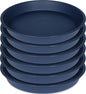 6 Pack Plant Saucer Drainage Tray, Plastic Plant Water Tray, 6 inch Flower by Bleuhome
