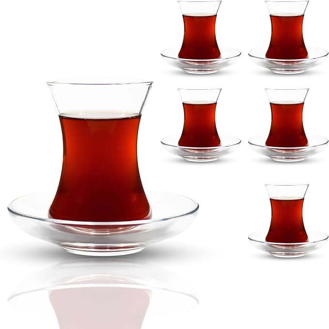 ums Turkish Tea Glass Set - Image 5