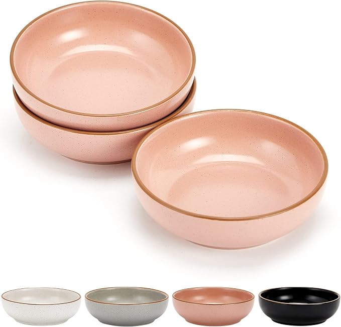 Ceramic Cat Bowls, Howise Pet Bowl Cat Dishes by Cottagecore