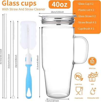 Birity 40OZ Borosilicate Glass Tumbler - Image 8