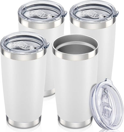 20 oz Tumbler with Lid Stainless Steel Insulated Tumblers Bulk Cups Mug | by Orebigo