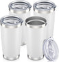 20 oz Tumbler with Lid Stainless Steel Insulated Tumblers Bulk Cups Mug | by Orebigo
