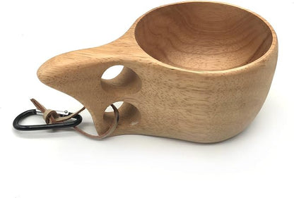 Nordic Style Handmade Finnish Kuksa Ancient Lapland Finland Style Wooden Cup by JUSPRO