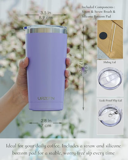 20oz Travel Coffee Tumbler - Image 2