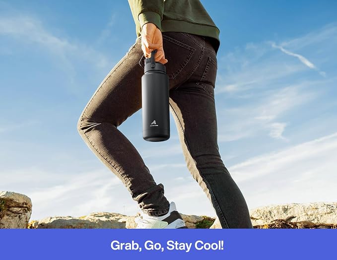 POWCAN 40 oz Insulated Water Bottle - Image 6
