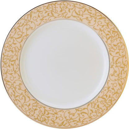 Mikasa Parchment Gold 40 Piece Dinnerware Set, Service for 8