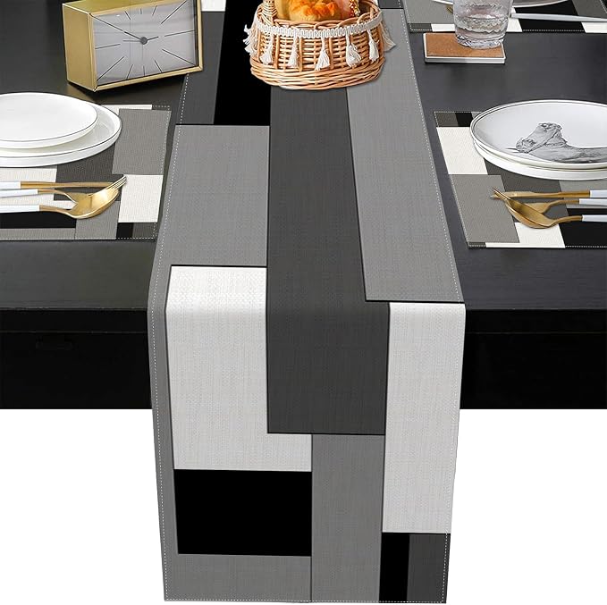 Table Runner and Placemats Set of 6 - Image 5
