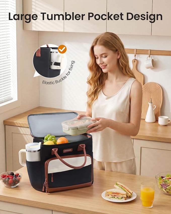 LOVEVOOK Lunch Box for Women, Adult Lunch Bag for Work - Image 5