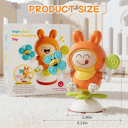 Suction Spinner Toy, High Chair Sensory Toy - Image 6