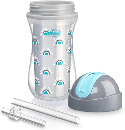 Chicco Insulated Straw Sippy Cup 12+ Months, 9oz Toddler Training Cup - Image 5
