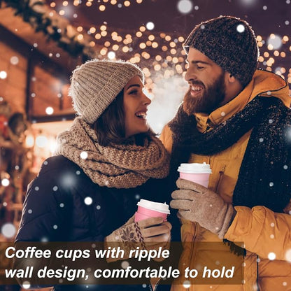 48 Pcs 12 oz Disposable Coffee Cups - Image 4