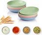 PYRMONT Small Sauce Bowls 2 Oz Wheat Straw Small Bowl Set of 8 Unbreakable Dip by PYRMONT