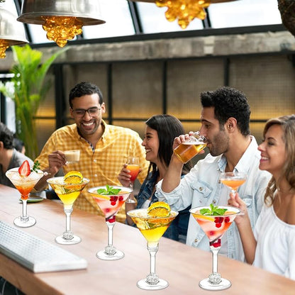 50 Pack 5 oz Plastic Martini Glasses - Image 7