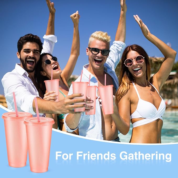 Amyhill 24 Pcs Reusable Cups - Image 6