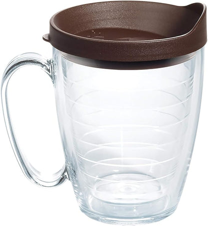 Tervis Clear & Colorful Lidded Made in USA Double Walled Insulated Tumbler by TervisTumblerCompany