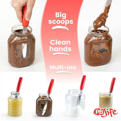 PB-JIFE! The Ultimate PB knife. Stir, and clean the BIG Jars - Image 4
