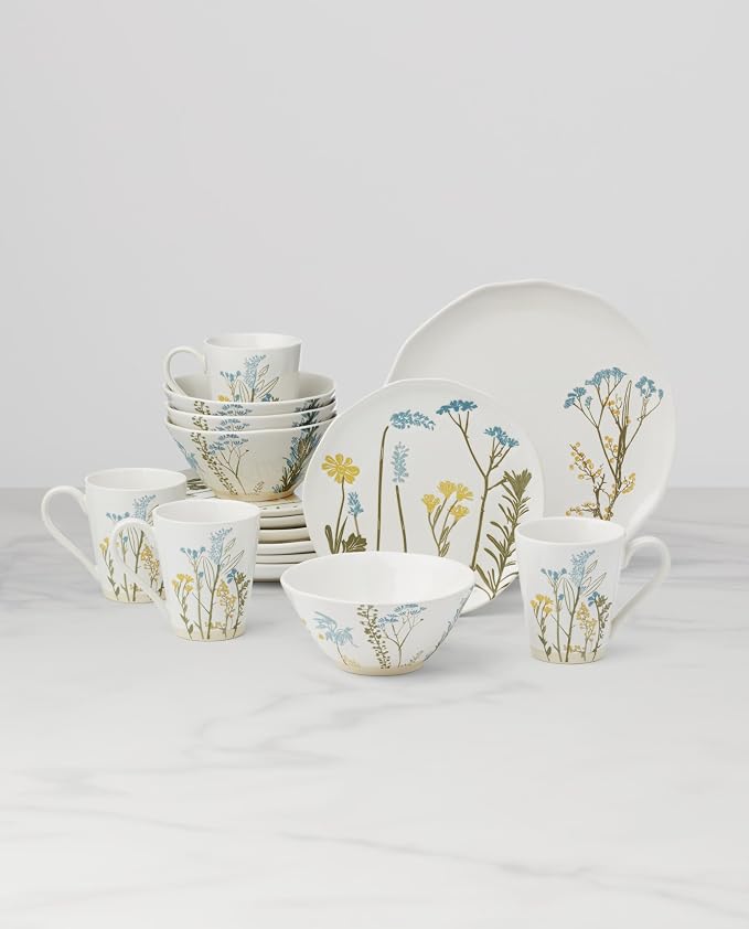 Lenox Dinnerware Sets, Wildflowers 16-Piece Dinnerware Set, Service - Image 7