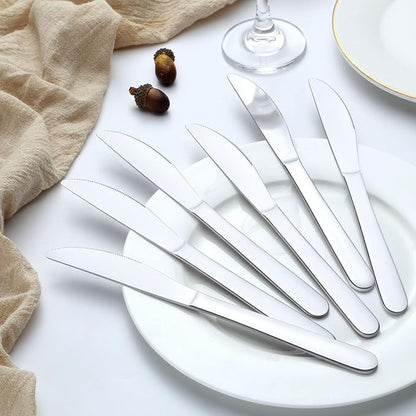 Pleafind 36 Pcs Stainless Steel Dinner Knives - Image 7