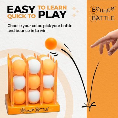 Tournament Edition – Wood Game Set with 36 Battle Cards – Fast-Paced Family & Party Game of Strategy, Skill & Chance – Fun Gift for Kids, Teens & Adults