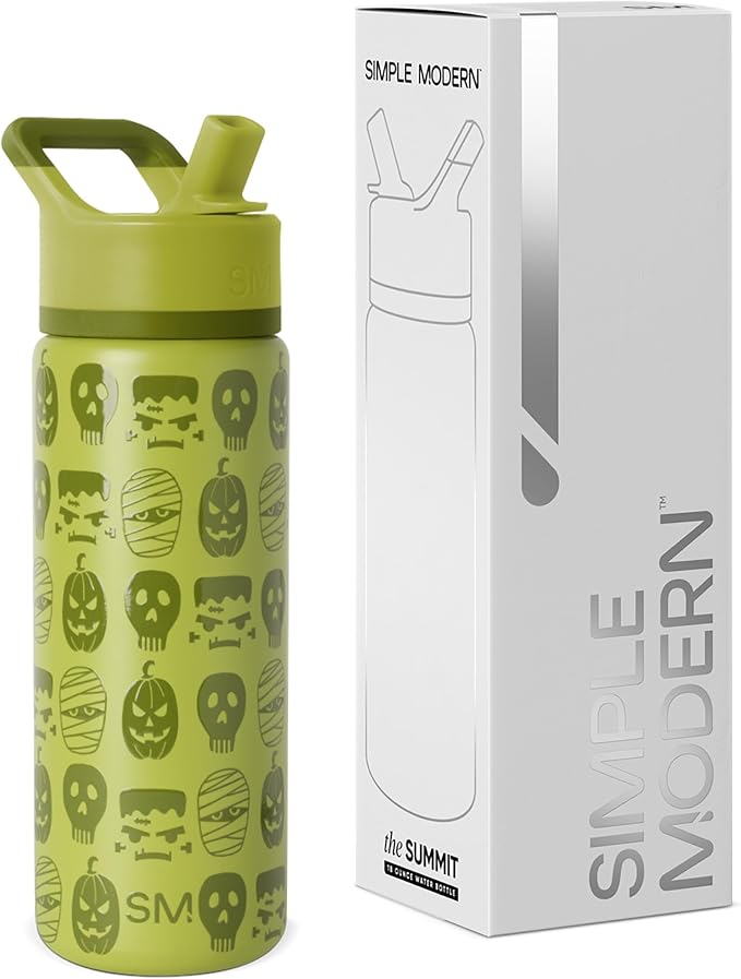 Simple Modern Halloween Kids Water Bottle | 14oz | Monster | Insulated by Unknown