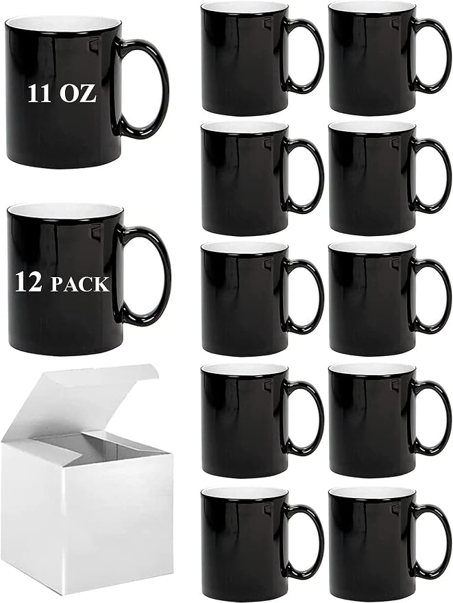 ABBSH Color Changing Coffee Mugs, Sublimation Mugs Magic Mugs Tazas Magicas by ABBSH