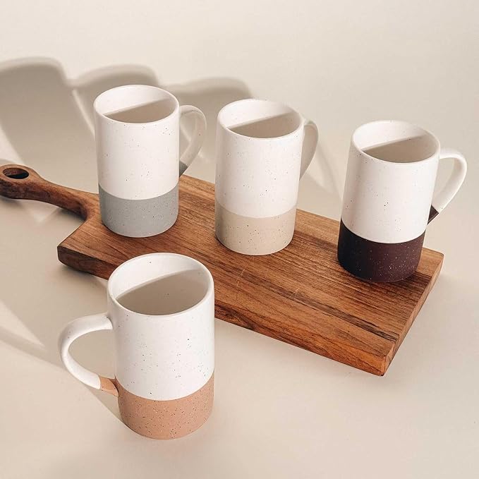 MORA Ceramics 12oz Coffee Mug Set of 4 - Image 5