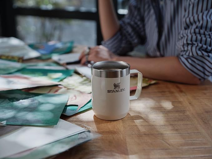 STANLEY Everyday Camp Mug 24oz | Drink Through Lid | Cup - Image 4