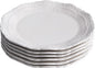 10 Inch Porcelain Dinner Plates Set of 6, Dishwasher safe, Microwave safe by Unknown