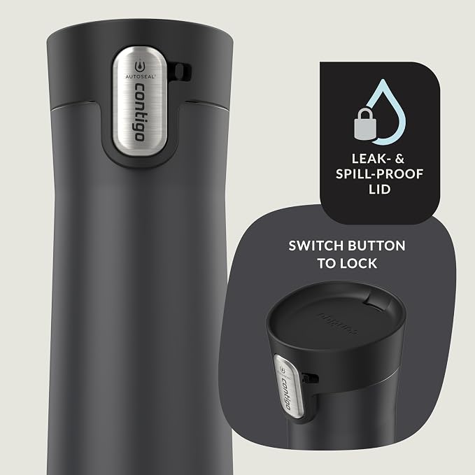 Contigo West Loop 3.0 Stainless Steel Insulated Travel Mug, Leak Proof - Image 5