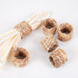 Napkin Rings Set of 6, Thanksgiving Napkin Rings Table Decor Handmade by by COMELLOW