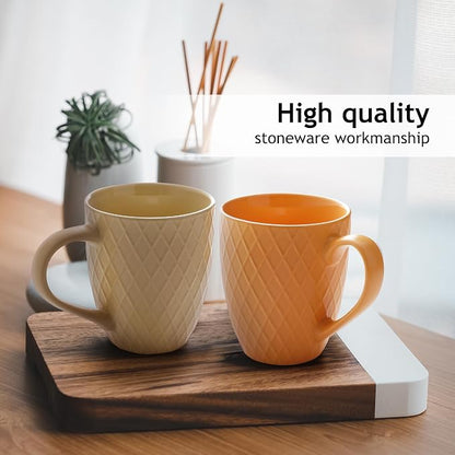 MIAMIO - Coffee Mugs Set of 6 - Palmanova Collection | Modern matte ceramic mug - Image 4