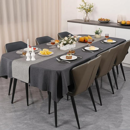 Faux Leather Placemats Set of 6, Dual Sided - Image 3