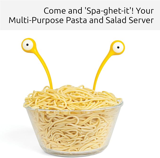 OTOTO Pasta Monsters and Salad Servers - Image 3