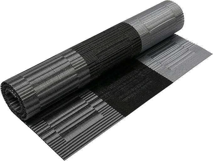SHACOS Woven Vinyl Table Runners PVC Table Runners 12 x 36 inch Wipe Clean - Image 4