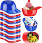 Ice Cream Dessert Baseball Cap Bowls Baseball Helmet Snack Bowl 8 oz Mini Party by Baderke