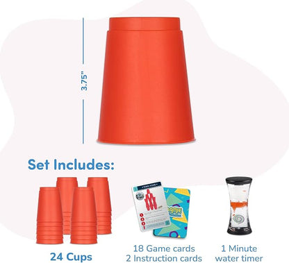 Gamie Stacking Cups Game for Kids - Image 7