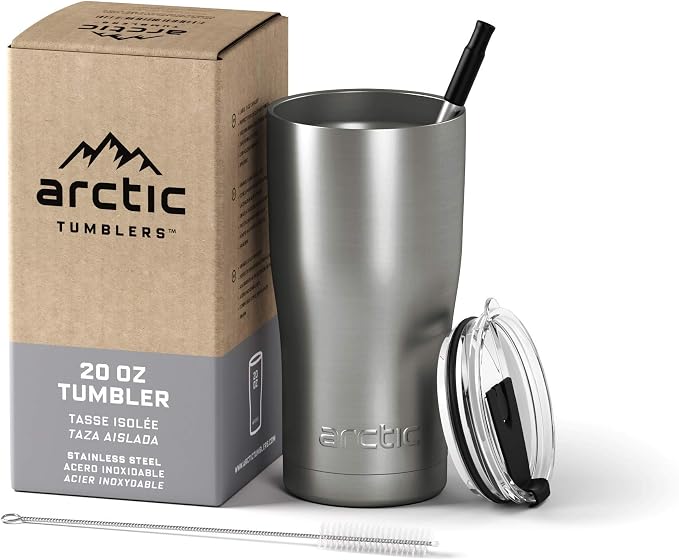 | 20 oz Stainless Steel Insulated Tumbler by ArcticTumblers