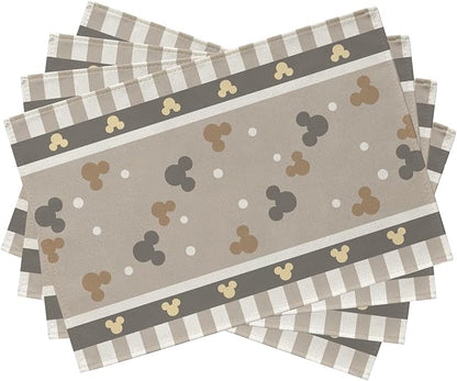 Seliem Grey Placemats Set of 4 by Seliem