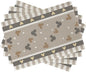Seliem Grey Placemats Set of 4 by Seliem
