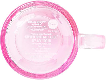 Silver Buffalo Sanrio Hello Kitty Halloween, Glass Coffee Mug, 17.5oz | Spooky - Image 4