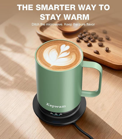 Kepwam Self-Heating Coffee Mug T1, 16oz Rechargeable Heated Coffee Mug - Image 7