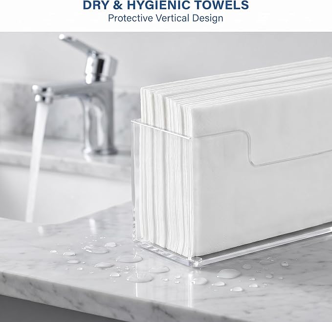 Acrylic Guest Towel Holder - Image 2