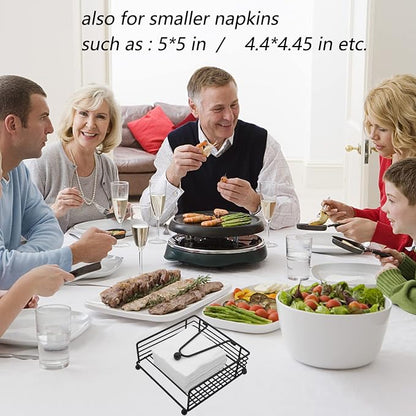 hiwafifi Napkin Holder for Table, Flat Napkin Dispenser - Image 7